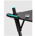 миниатюра Стол геймерский TopChairs Storm LED черный №4