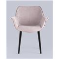 миниатюра Стул с подлокотниками Мэйсон бледно-розовый №2