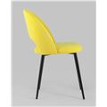миниатюра Стул Софи велюр матовый желтый №3