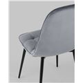 миниатюра Стул Тейлор велюр серый №5