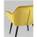 миниатюра Стул Чендлер велюр желтый №5
