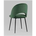 миниатюра Стул Меган велюр зелёный №4
