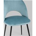 миниатюра Стул Меган велюр пыльно-голубой №7