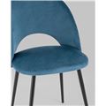 миниатюра Стул Меган велюр пыльно-синий №7