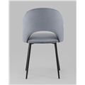миниатюра Стул Меган велюр серый №3