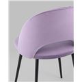 миниатюра Стул Меган велюр сиреневый №6
