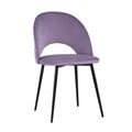 миниатюра Стул Меган велюр сиреневый №8