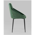 миниатюра Стул Лиам велюр зелёный №2