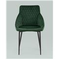 миниатюра Стул Лиам велюр зелёный №7
