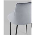 миниатюра Стул Лиам велюр серый №5
