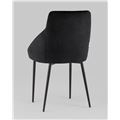 миниатюра Стул Лиам велюр черный №4