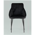 миниатюра Стул Лиам велюр черный №7