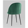 миниатюра Стул Логан велюр зелёный №4