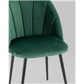 миниатюра Стул Логан велюр зелёный №6