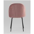 миниатюра Стул Логан велюр пыльно-розовый №3