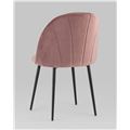 миниатюра Стул Логан велюр пыльно-розовый №4