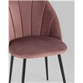 миниатюра Стул Логан велюр пыльно-розовый №6