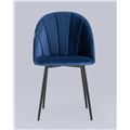 миниатюра Стул Логан велюр синий №2