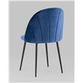 миниатюра Стул Логан велюр синий №5