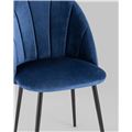 миниатюра Стул Логан велюр синий №7