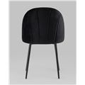 миниатюра Стул Логан велюр черный №3