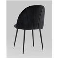 миниатюра Стул Логан велюр черный №4