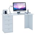 миниатюра Письменный стол Прайм-55 белый №1