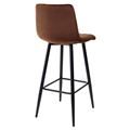 миниатюра Барный стул DERRY G062-10 шоколадный, велюр М-City №3