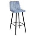 миниатюра Барный стул DERRY G108-56 пудровый синий, велюр М-City №1