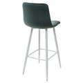 миниатюра Барный стул LECCO UF910-14 DARK GREEN, велюр/белый каркас М-City №4