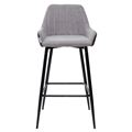 миниатюра Барный стул PUNCH антрацитовый меланж FC-09/ MF-03 М-City №5