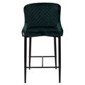 миниатюра Полубарный стул ARTEMIS BLUVEL-78 GREEN (H=65cm), велюр М-City №3