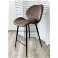 миниатюра Полубарный стул MARCEL BLUVEL-38 LATTE (H=65cm), велюр М-City №3