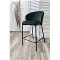 миниатюра Полубарный стул WENDY BLUVEL-78 GREEN (H=65cm), велюр М-City №3