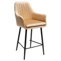 миниатюра Полубарный стул Роден Blitz 04 Бежевый, велюр (H=65cm) M-City №1