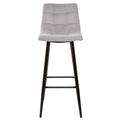 миниатюра Барный стул LECCO UF910-02 LIGHT GREY, велюр М-City №2