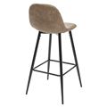 миниатюра Барный стул LION BAR PK-01 серо-коричневый, ткань микрофибра PK-01 М-City №2