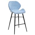 миниатюра Барный стул MARCEL TRF-10 небесно-голубой, ткань М-City №1