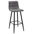 миниатюра Барный стул SPICE TRF-08 теплый серый, ткань М-City №1