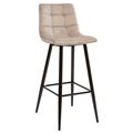 миниатюра Барный стул LECCO UF910-01 LATTE, велюр М-City №1