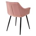 миниатюра Стул BELINDA BLUVEL-52 PINK, велюр М-City №2