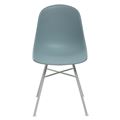 миниатюра Стул BONNIE 292-CPP ICE BLUE/ WHITE на металлическом каркасе  М-City №2