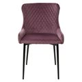 миниатюра Стул САЛЬЕРИ, цвет сиреневый #C10, велюр/ черный каркас М-City №2