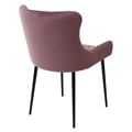 миниатюра Стул САЛЬЕРИ, цвет сиреневый #C10, велюр/ черный каркас М-City №3