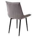 миниатюра Стул Осло Серый Vivaldi #V07, велюр / черный каркас M-City №2