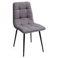 миниатюра Стул ДИЛАН, цвет серый, ткань / черный каркас М-City №1