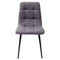 миниатюра Стул ДИЛАН, цвет серый, ткань / черный каркас М-City №3