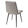 миниатюра Стул ДИЛАН, цвет теплый серый #25, ткань / черный каркас М-City №2