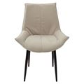 миниатюра Стул Осло Teddy 005 Светло-бежевый, велюр / черный каркас M-City №2