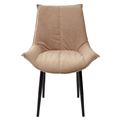 миниатюра Стул Осло Молочный шоколад Vivaldi #V21, велюр / черный каркас M-City №3